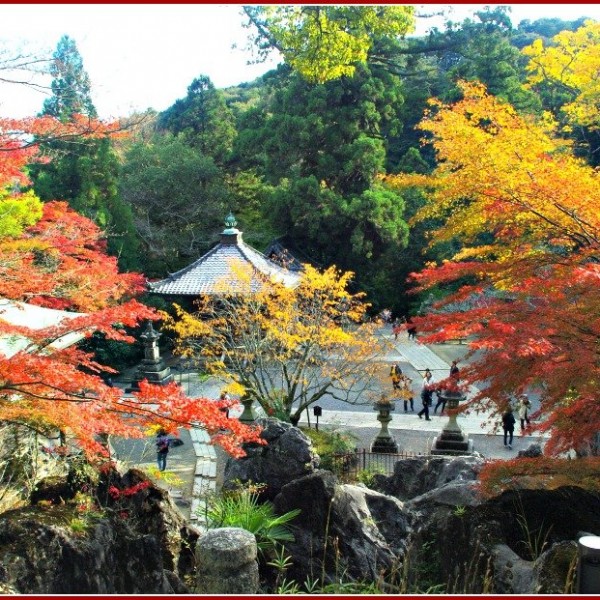 Rocks-and-Foliage-Ishiyama-dera