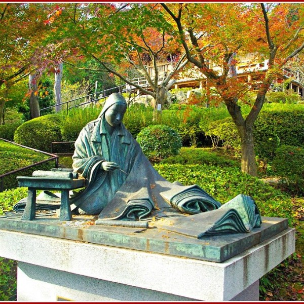 Statue-of-Shikibu-Murasaki-